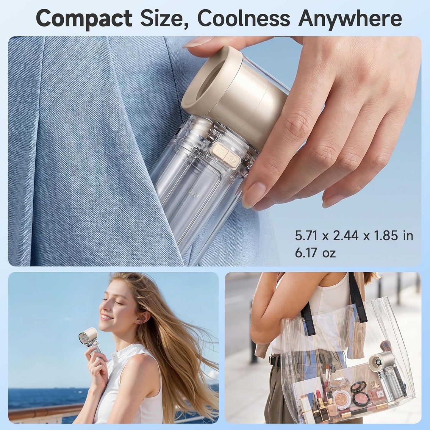 2 in 1 Misting Fan