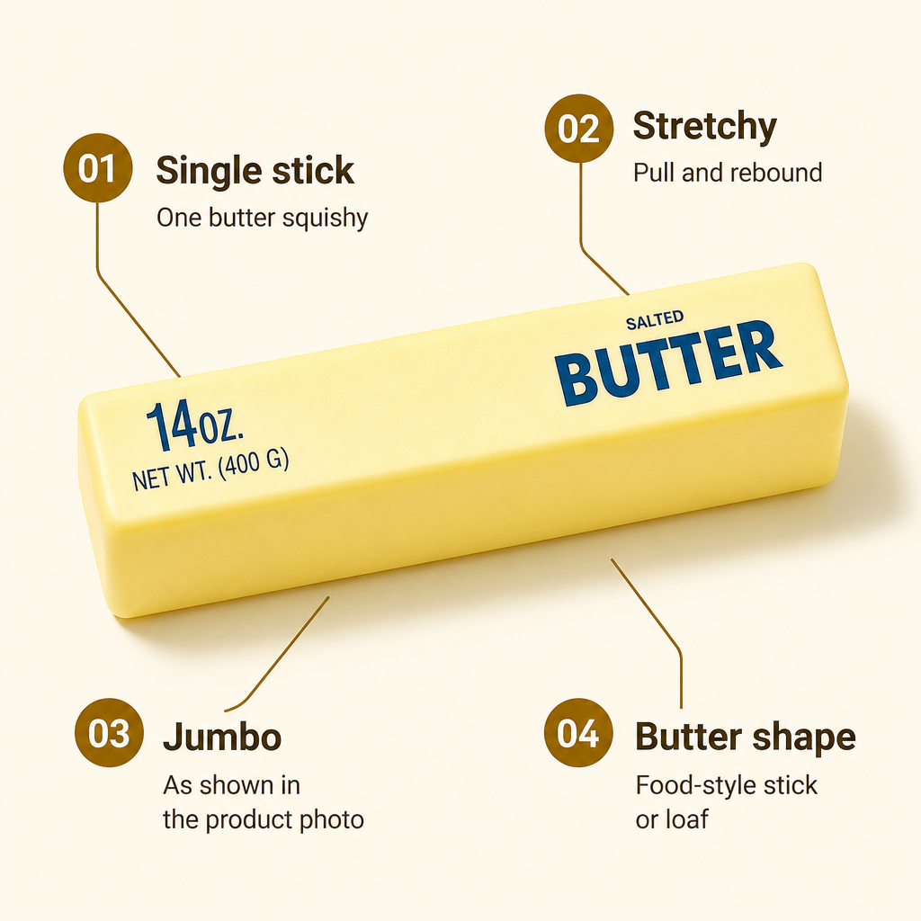 Jumbo Butter Loaf key features