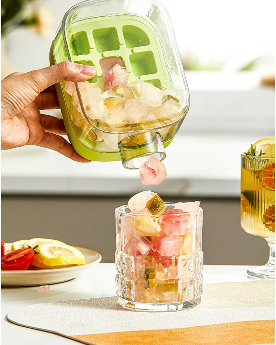Ice Cube Water Bottle