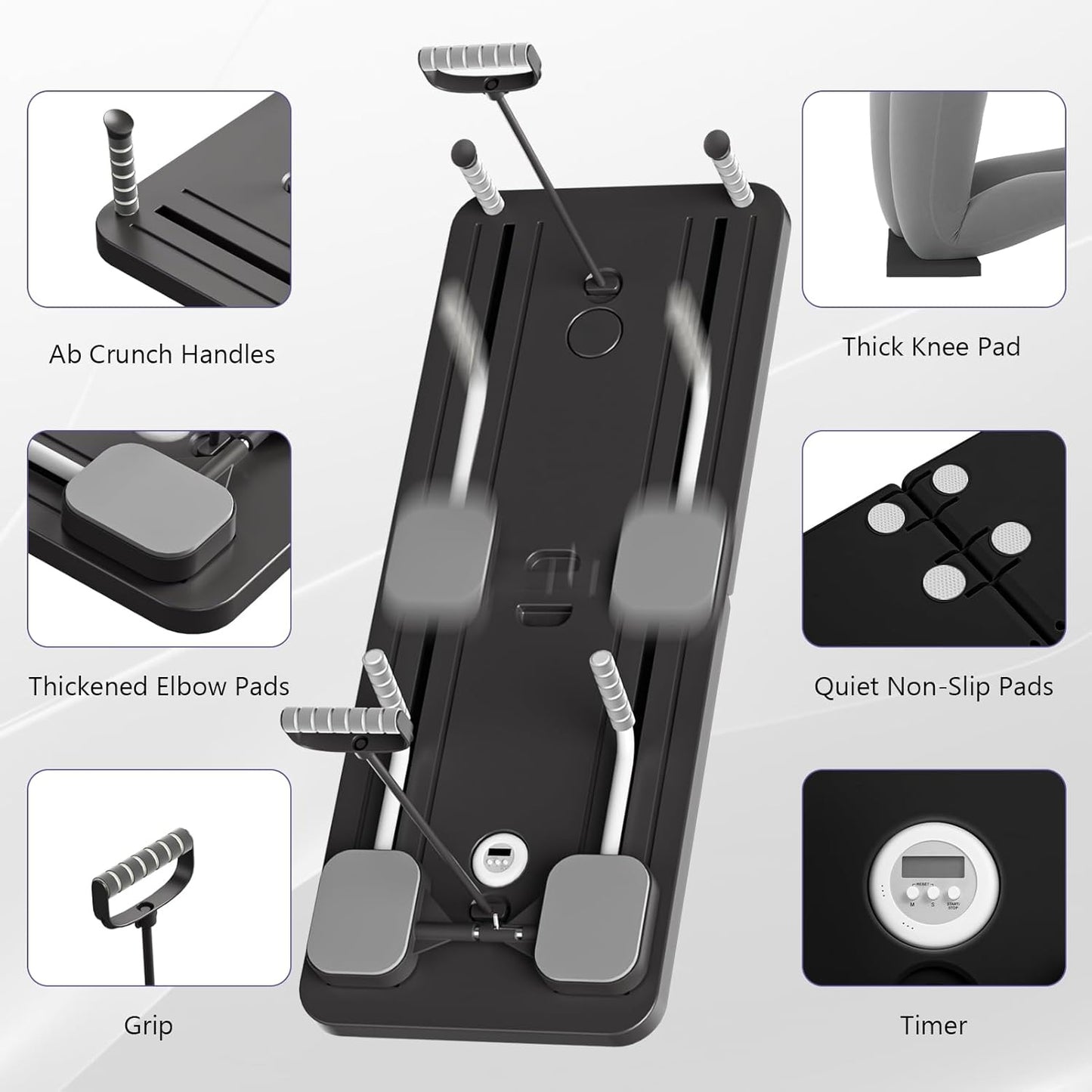 Foldable Pilates Reformer Board