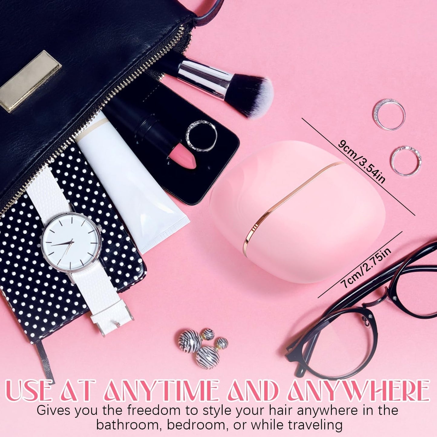Mini Cordless Hair Straightener