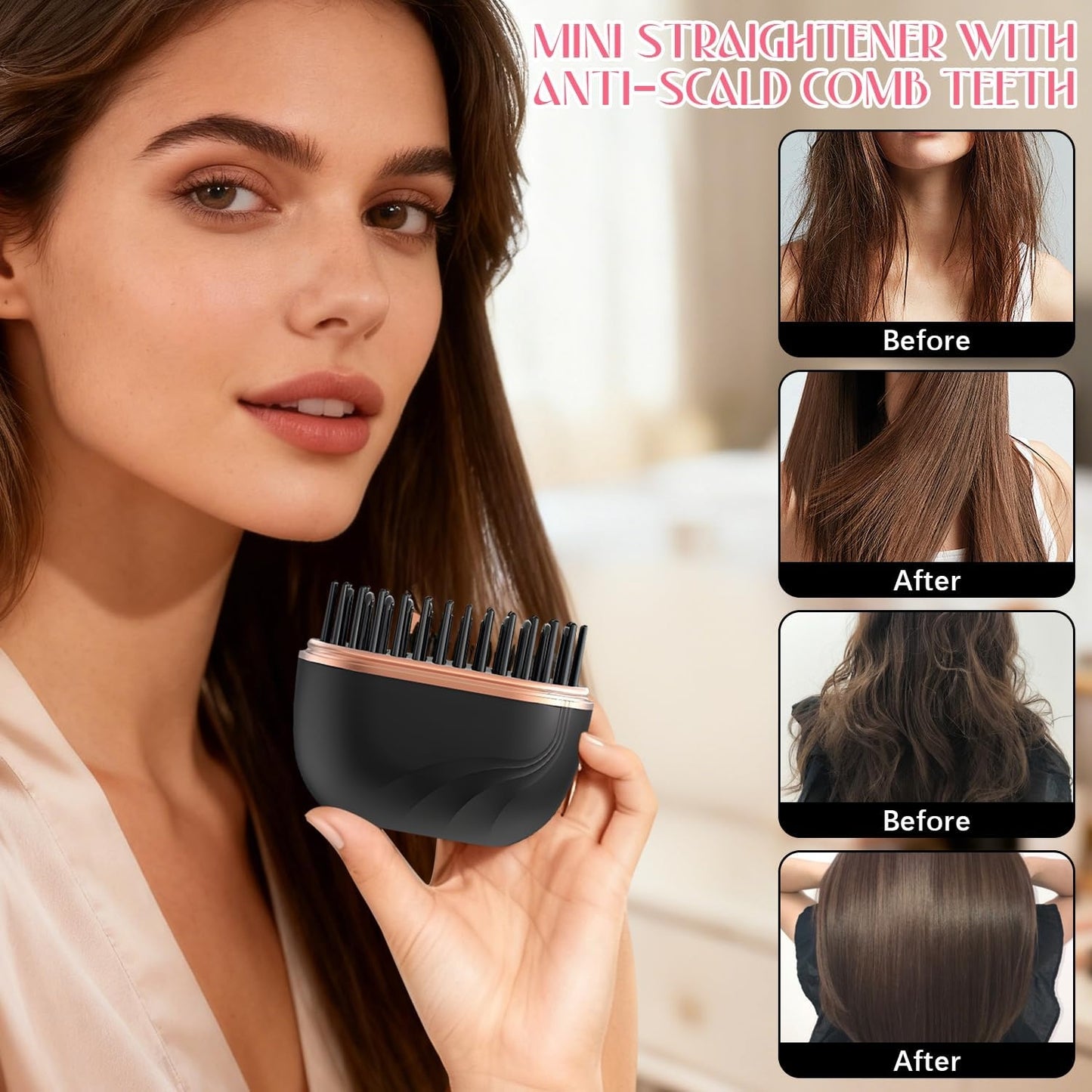 Mini Cordless Hair Straightener