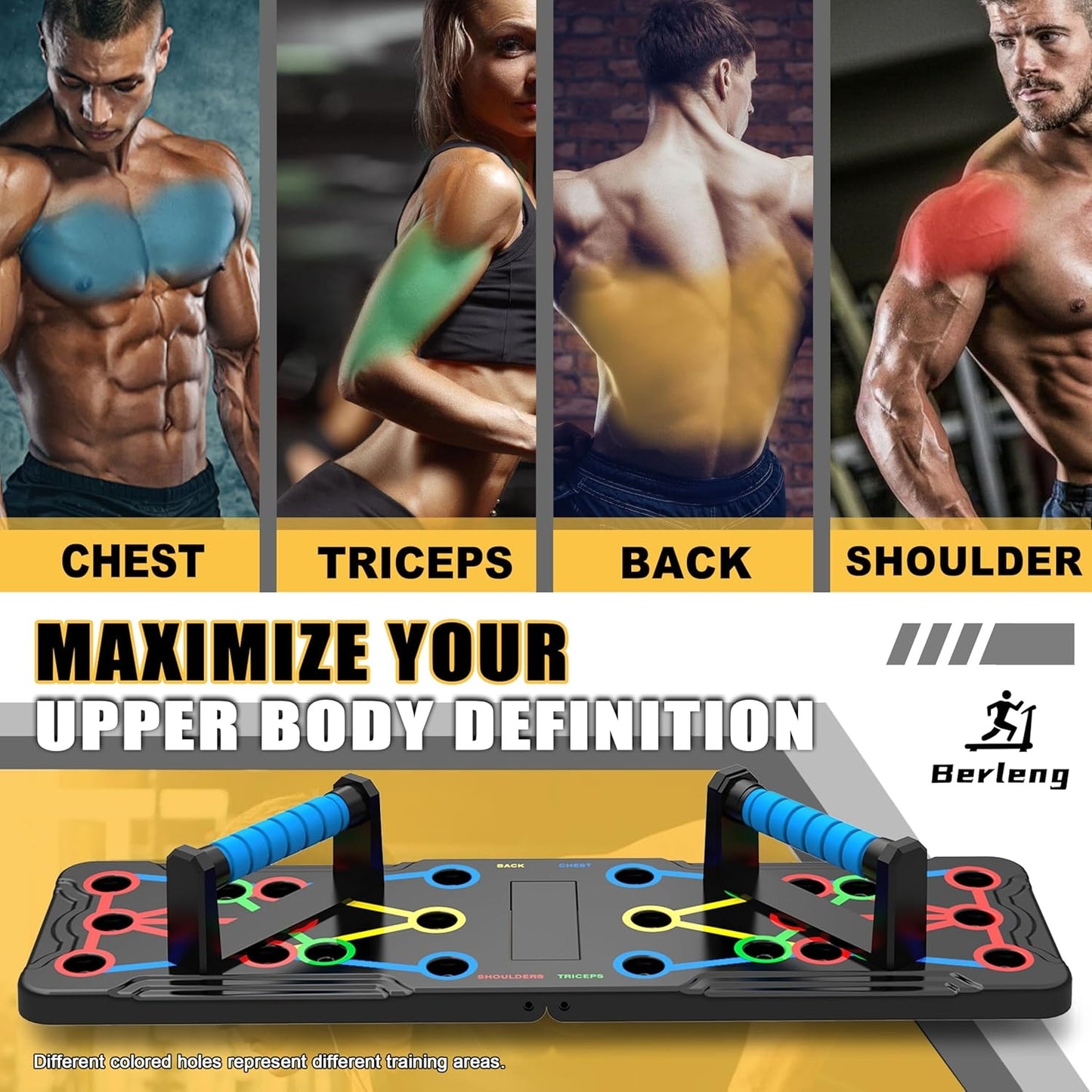 Foldable Push-Up Board