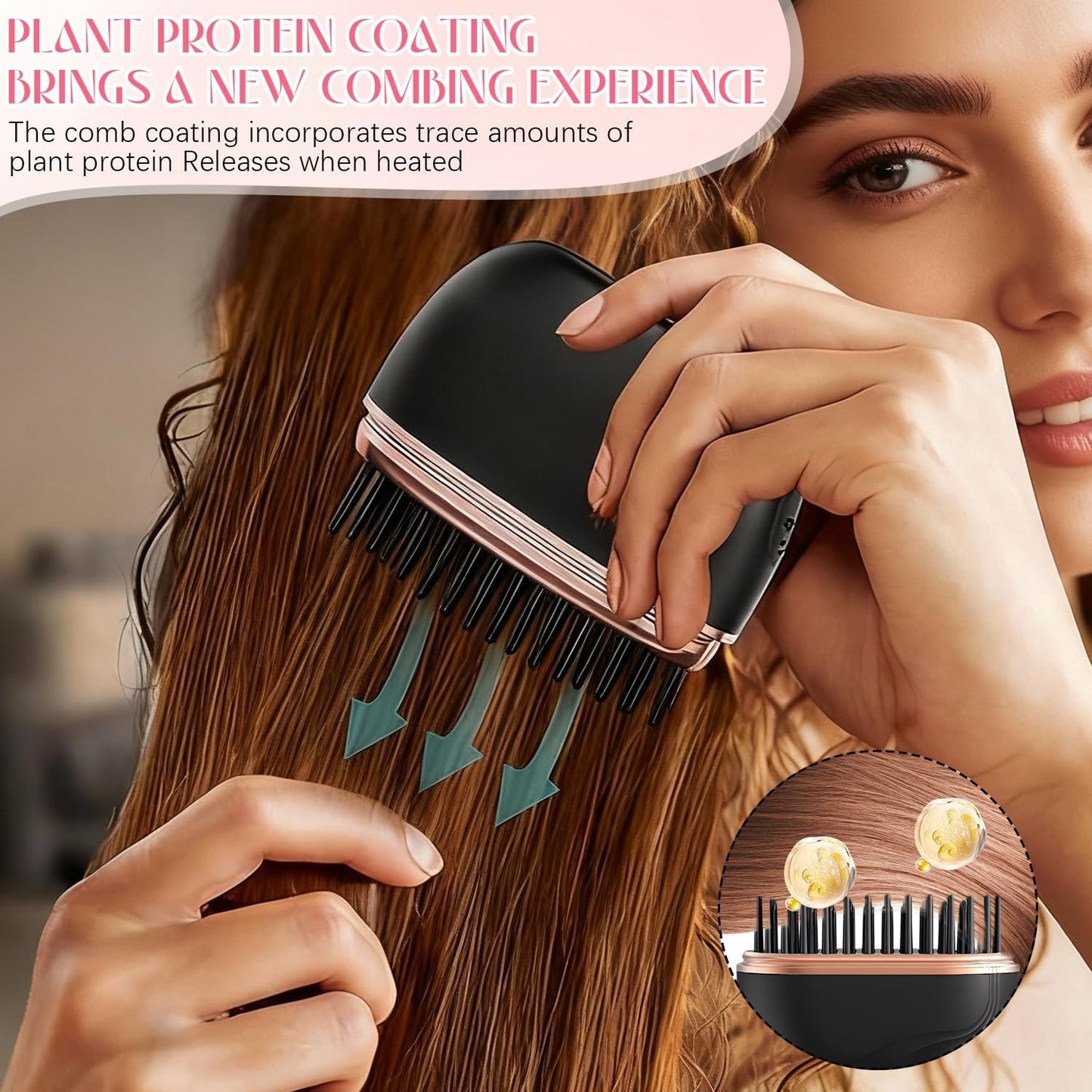 Mini Cordless Hair Straightener
