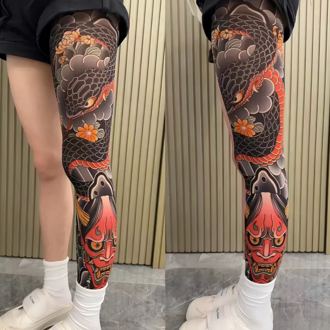 Invisible Tattoo Mesh - applied on arm