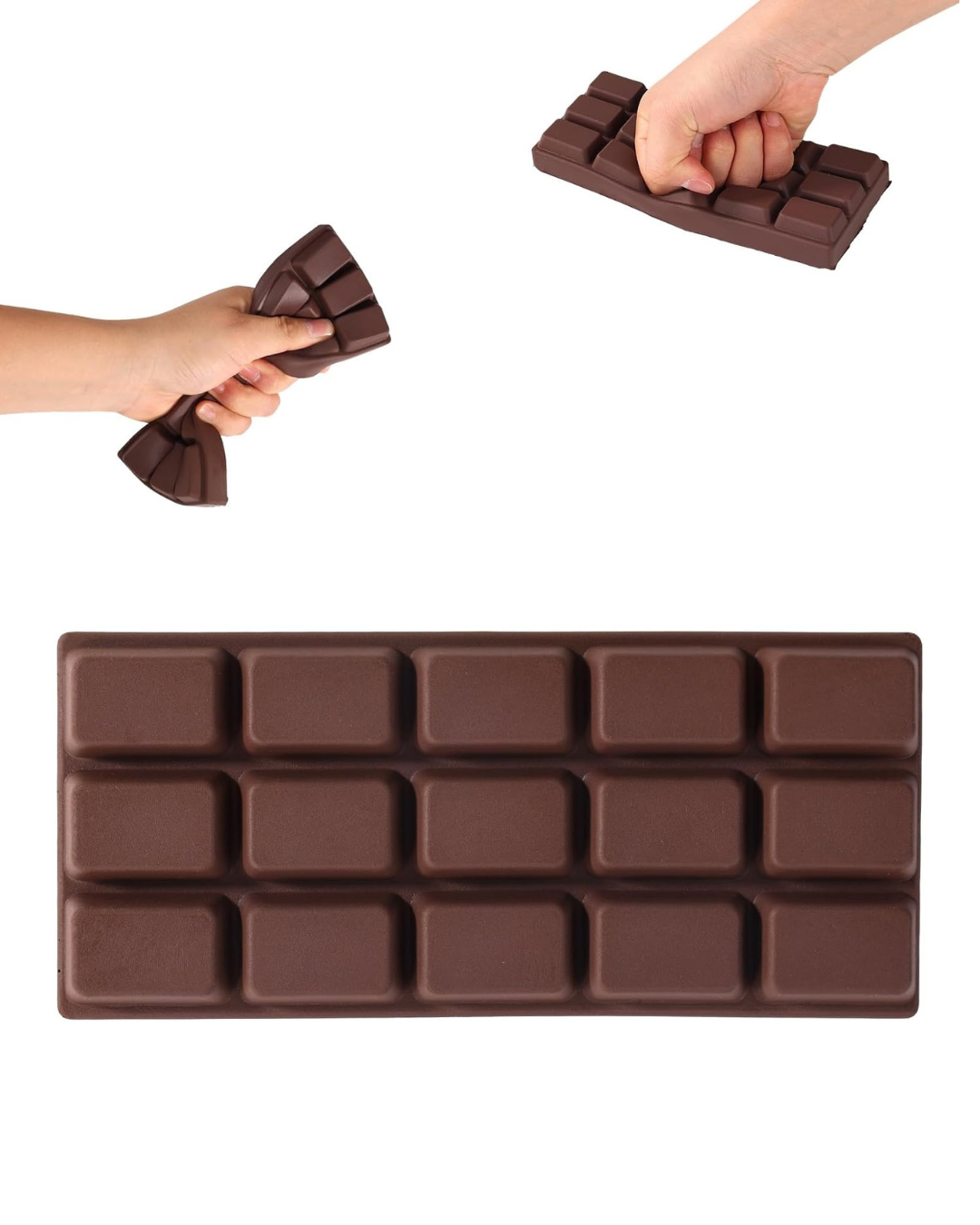 Chocolate Bar Squishy - Slow Rise