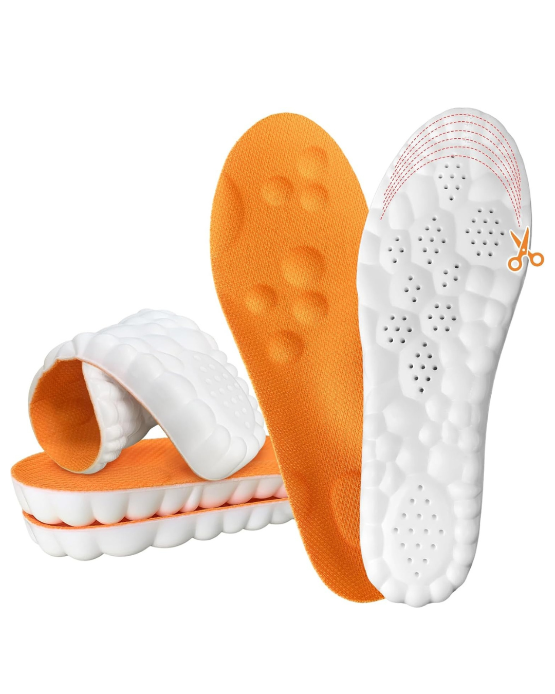 4D Cloud Insoles - Anti-Fatigue Memory Foam