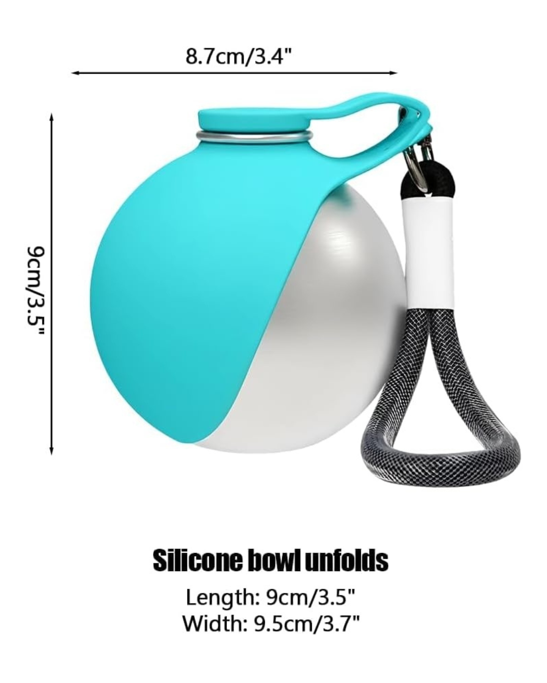 Foldable Dog Water Bottle