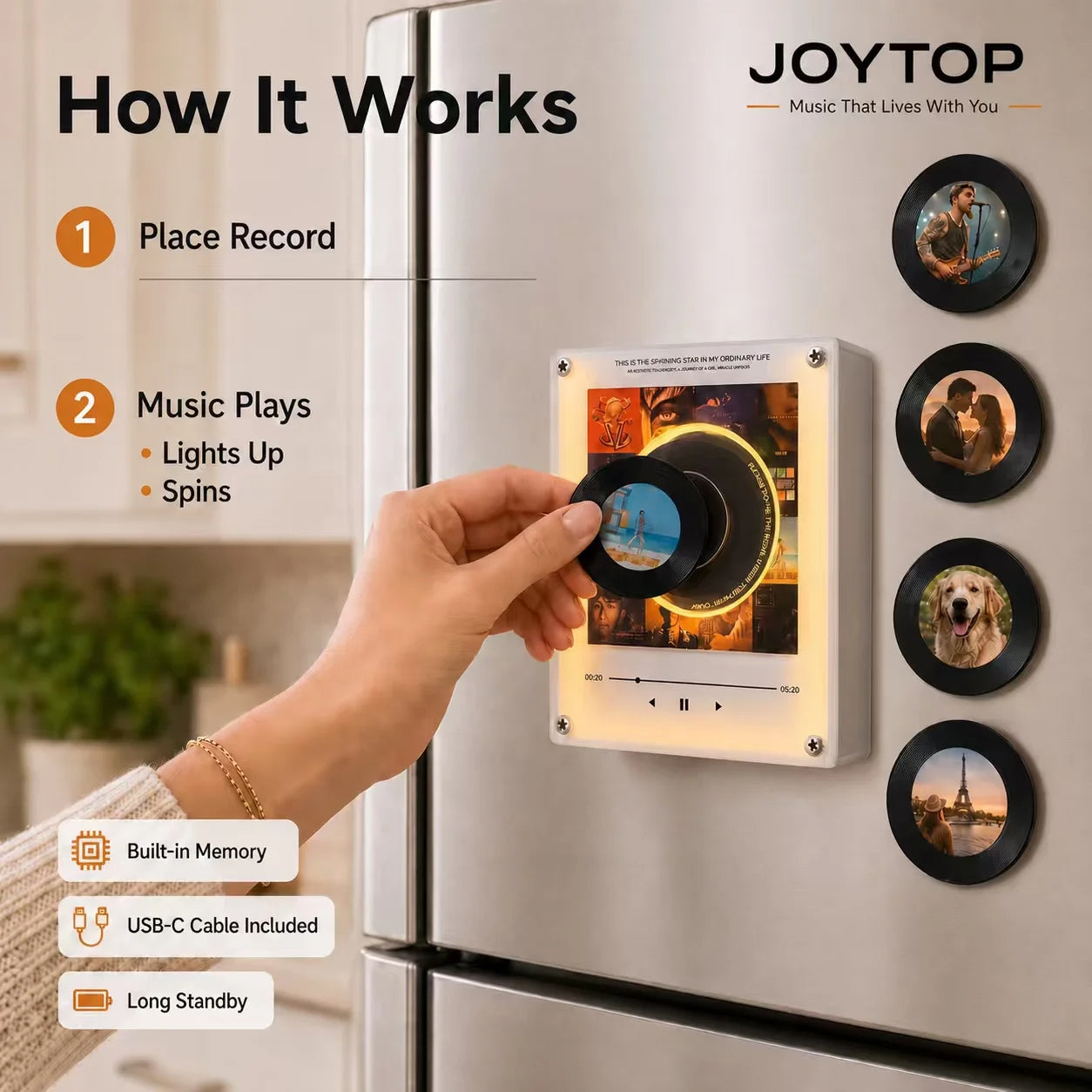 Personalized NFC Music Photo Player