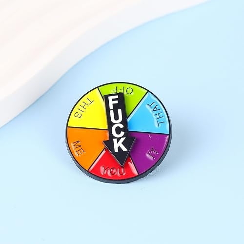 Lucky Wheel Spinner Pin