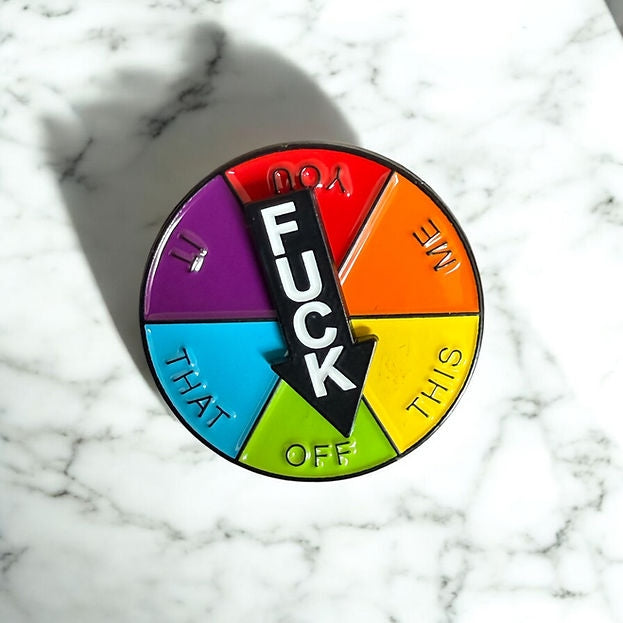 Lucky Wheel Spinner Pin
