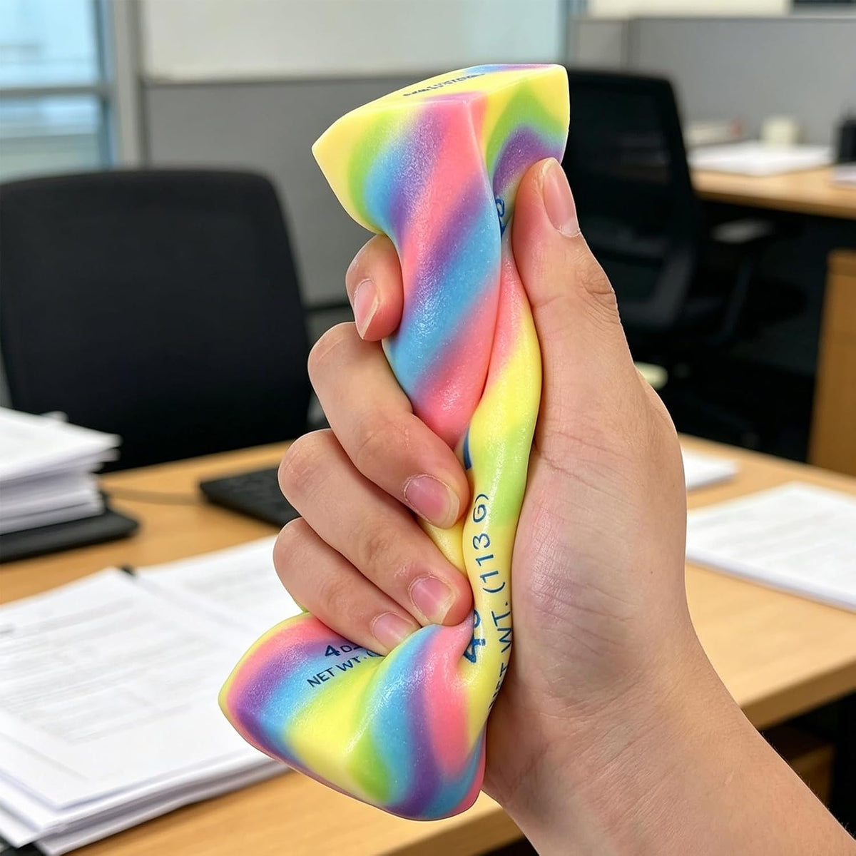 Rainbow Butter Squishy - Slow Rise