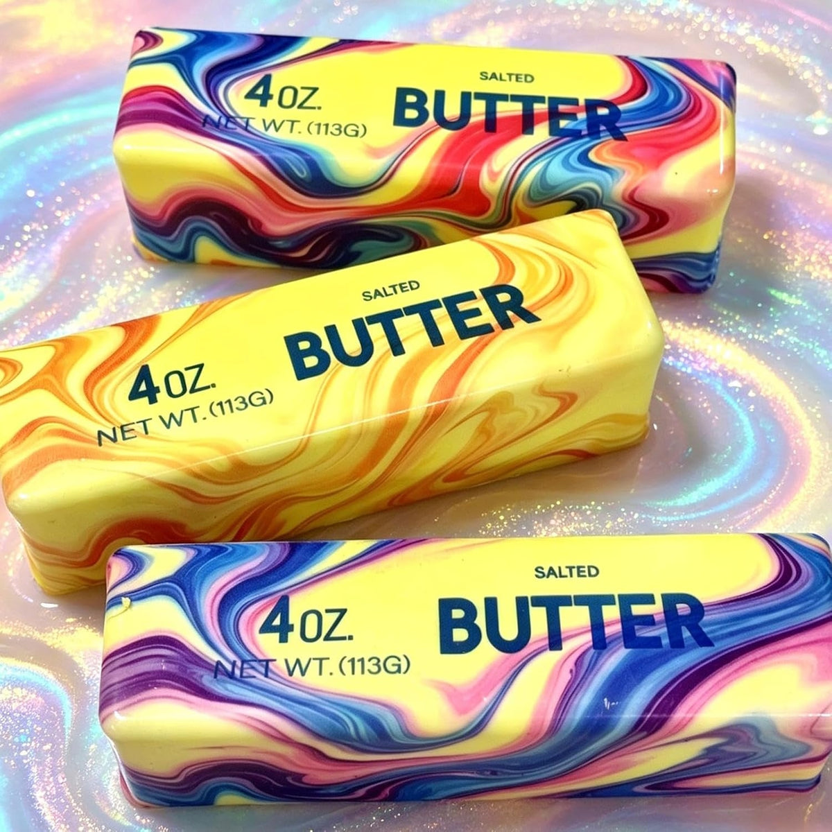 Rainbow Butter Squishy - Slow Rise
