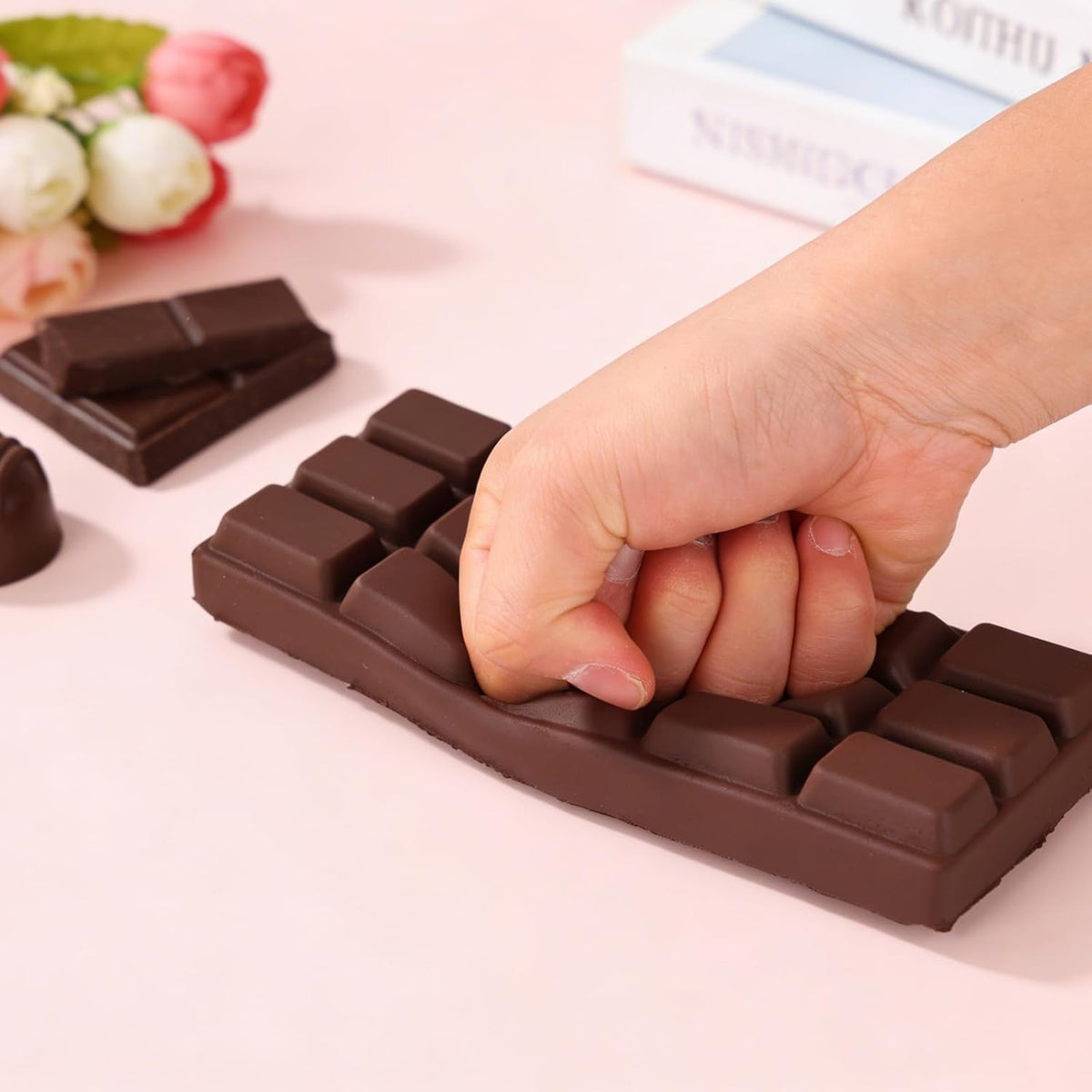 Chocolate Bar Squishy - Slow Rise