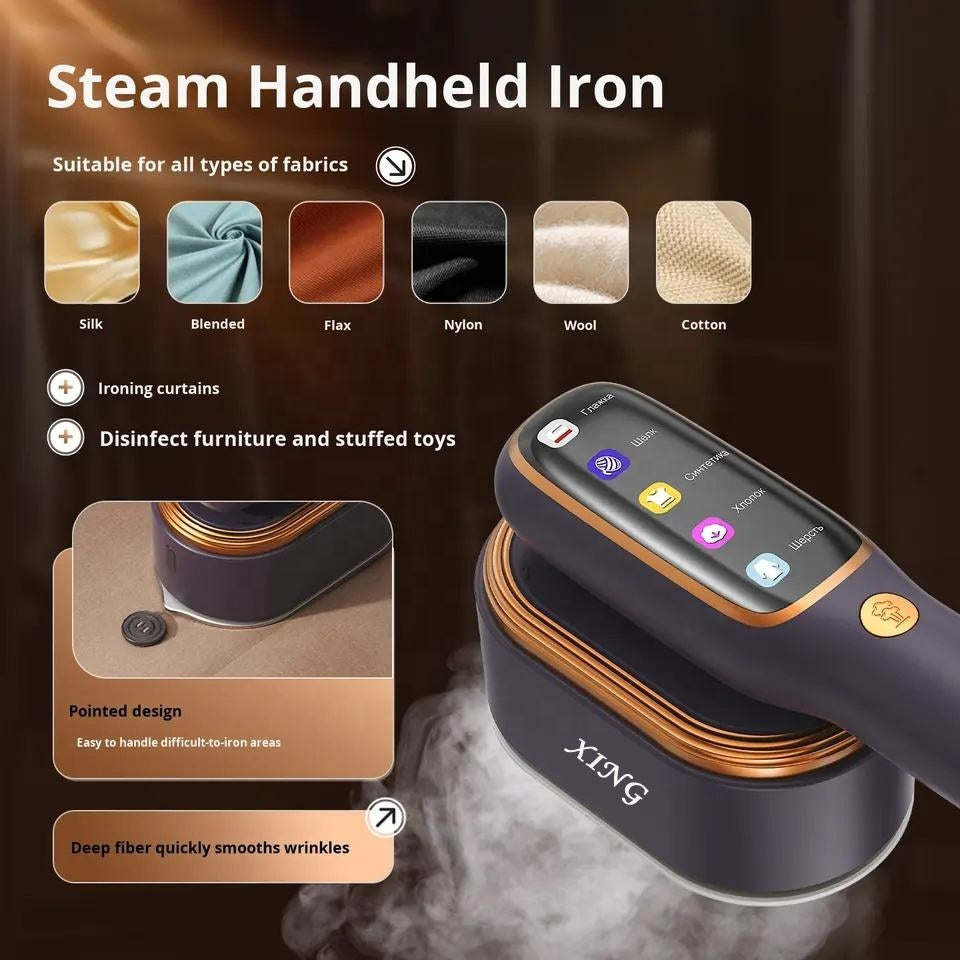 Handheld Steamer and Iron