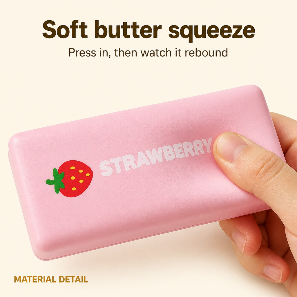 Strawberry Butter Squishy - Slow Rise