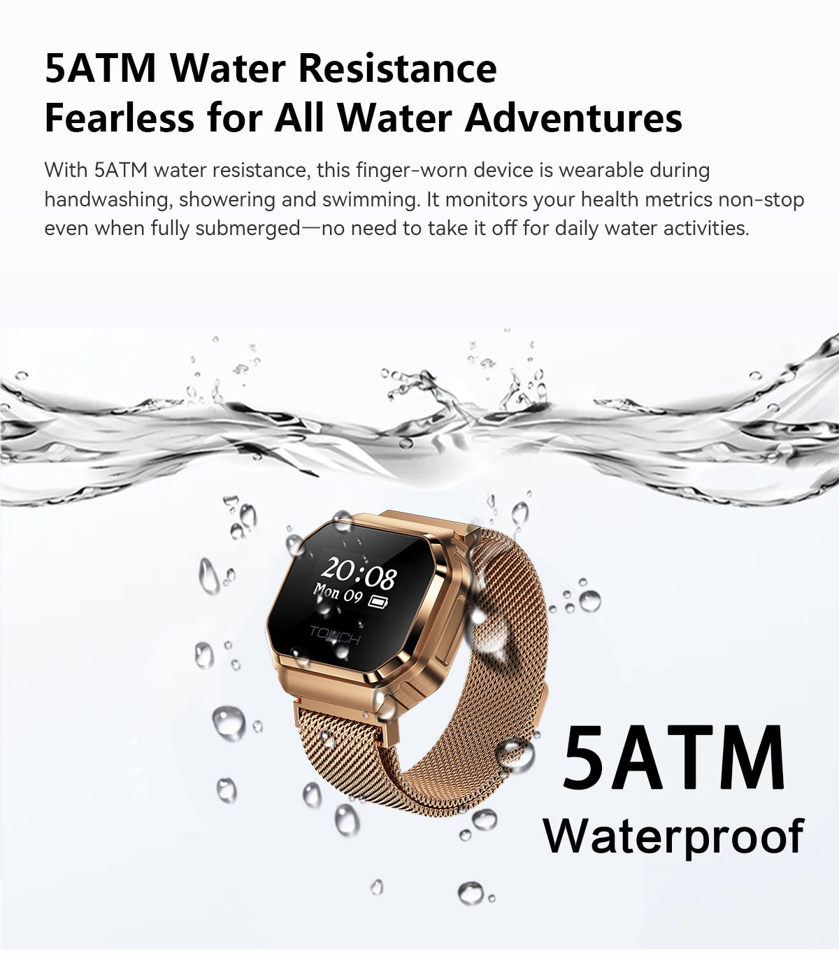Smart Ring with Health Tracking