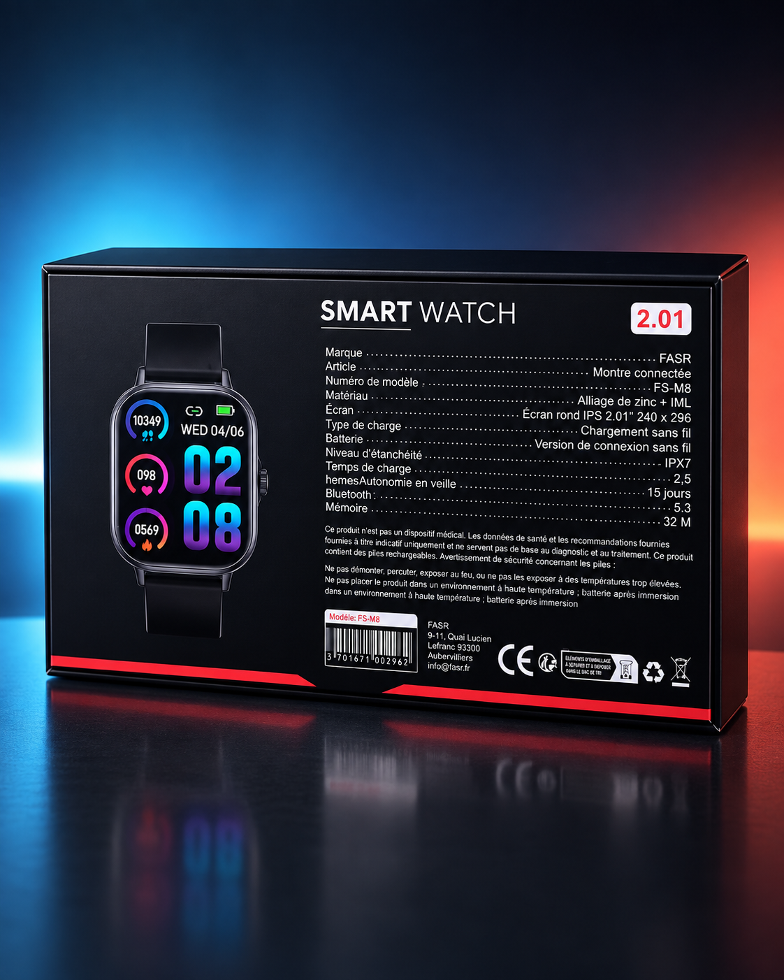 Screen Smartwatch with Bluetooth Calls